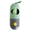 Poop Bag Dispenser With Led Flashlight