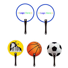 Custom Round Plastic Hand Fan