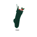 Cable Knit Christmas Stockings