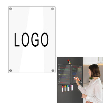 Customizable Clear Magnetic Acrylic Calendar