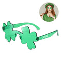 St. Patricks Day Shamrock Glasses