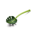 Green Leaf Slotted Spoon