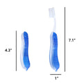 Travel Toothbrush With Folding Case