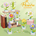 Mini Flower Succulent Bonsai Building Block Set