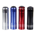Portable Mini 9 LED Flashlight Ultraviolet Lights W/ Lanyard