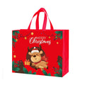 Christmas Non-Woven Fabric Shopping Bag With Lamination