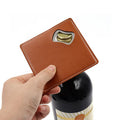 Leather Bottle Opener Square Coaster