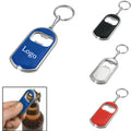 Bottle Opener Key Chain W/ Led Light