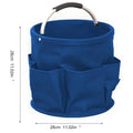 Collapsible Garden Bucket Tool Bag With 6 Outer Pockets