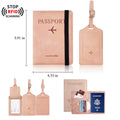 RFID Blocking Credit Card Holder And Luggage Tag Set