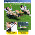 Folding Outdoor Recliner Patio Lounge Chair Lawn