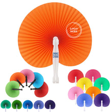 Colorful Folding Paper Fan