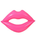Ins Netflix Red Lips Inflatable Floating Bed Swimming Ring