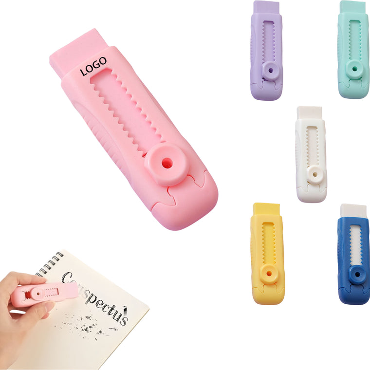 Sliding Retractable Pencil Erasers