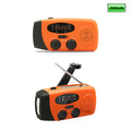 Emergency Solar Hand Crank Weather Radio With Led Flashlight
