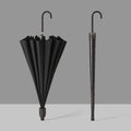 16 Ribs Windproof Umbrella With Waterproof Cover