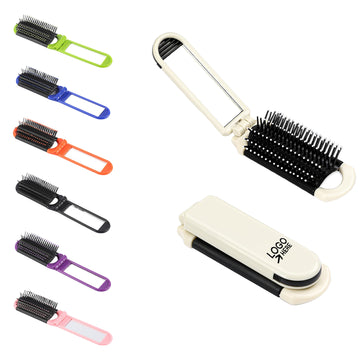 Brush And Mirror Compact