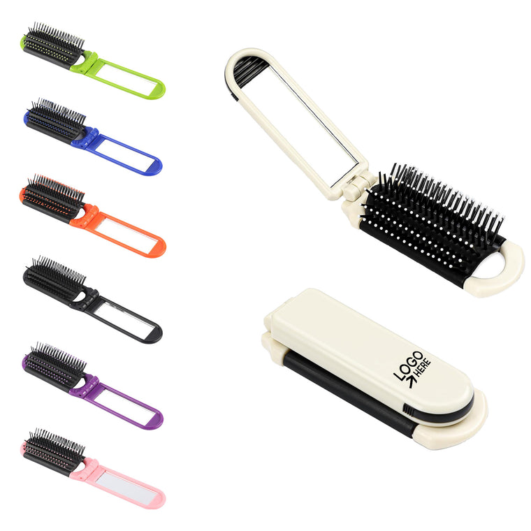 Brush And Mirror Compact