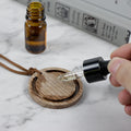 Oil Fragrant Diffusers Round Wood Pendant