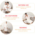 Unisex Cotton Terry Bathrobe