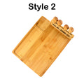 5-Piece Bamboo Cheese Board Set