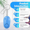 130 Db Personal Safety Alarm Keychain With Led Light