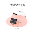 Solar Fan Visor Hat
