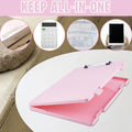 Folder-Style Writing Board With Storage Function