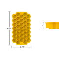 Silicone Honeycomb Ice Cube Tray with Sealing Lid