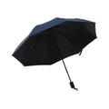 Manual Black Handle Outward Folding Umbrella