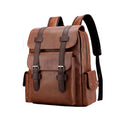 PU Leather Travel Laptop Backpack