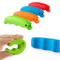 Large Size Anti-Slip Shopping Bags Silicone Handle