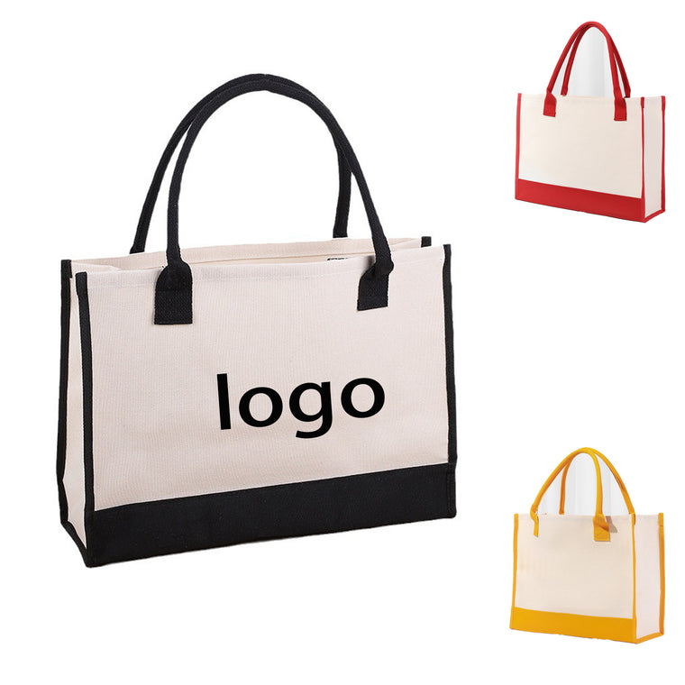 Large Canvas Printed Tote Bag