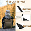 Portable Folding Backrest Chair