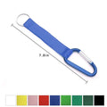 Short Lanyard Keychain Key Strap With Aluminum Carabiner