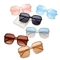 Nail Square Gradient Sunglasses