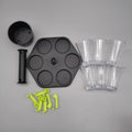 Hexagonal Fair Shot Wine Dispenser Set