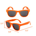 Plastic Foldable Color Sunglasses