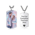 Stainless Steel Mirror-Polished Military ID Tag
