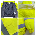 High Visibility Reflective Insulated Winter Jacket MOQ 10pcs