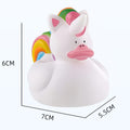 Custom Rainbow Unicorn Rubber Duck