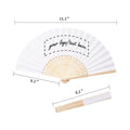 Paper Bamboo Folding Hand Fan