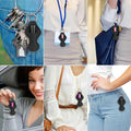 Neoprene Lipstick Holder Keychain-Full Color