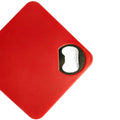 Square Coaster With Bottle Opener For Portable Home Users