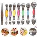 Stainless Steel Magnetic Measuring Spoons Set