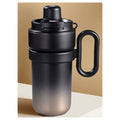 Stainless Steel Insulated Tumbler With Straw And Handle