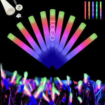 Colorful Led Foam Glow Stick For Concert Events