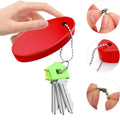 Portable Oval Foam Floating Keychain