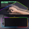 10W 3 in 1 Wireless Charging RGB Gaming Mouse Pad