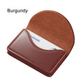 PU Leather Business Card Case Pocket